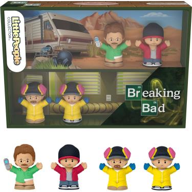 Imagem de Little People Collector Breaking Bad TV Show Special Edition Figure Set in Display Box for Adults & Fans