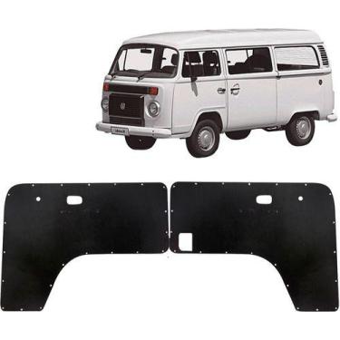 Imagem de Par Revestimento Da Porta Preta Kombi 1998 A 2013 1782 - GNR
