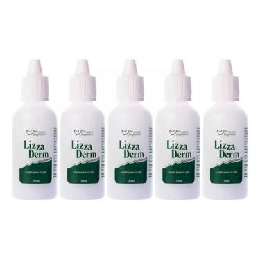 Imagem de Kit 5 Loção Lizza Derm Para Tratamento de Pés Rachados - Suave Fragran