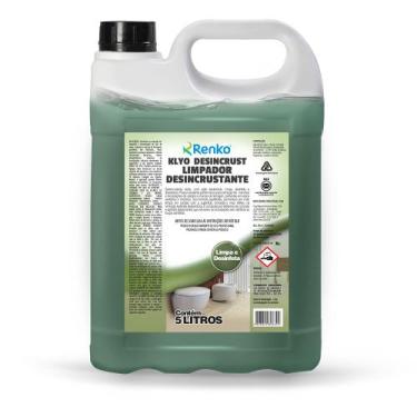 Imagem de Klyo desincrust limpador desinfetante bactericida desincrustante 5l re