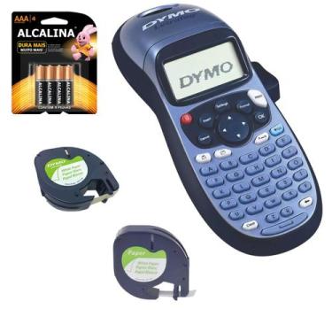 Imagem de Rotulador Eletrônico Letratag Lt100h AZUL Com 2 Fita 4 Pilha - DYMO