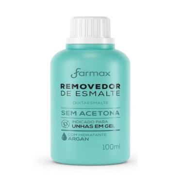 Imagem de Removedor de esmalte farmax s/acetona argan 12x100ml