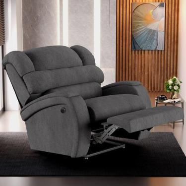 Imagem de Poltrona do Papai Sala de Cinema Reclinável Kylie Power Elétrica USB L