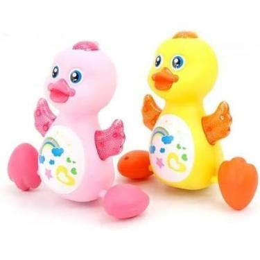 Imagem de Brinquedo Pato Patinho Dançarino Diversão Com Luzes e Musicas - TOYS