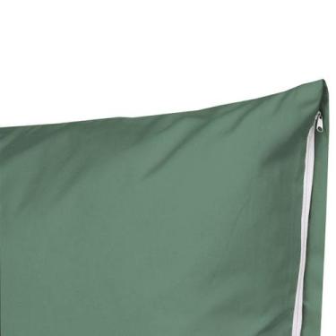 Imagem de 1 Fronha com Ziper Padrão 70x50cm Percal Flex 400 fios Macio - BEM ME 