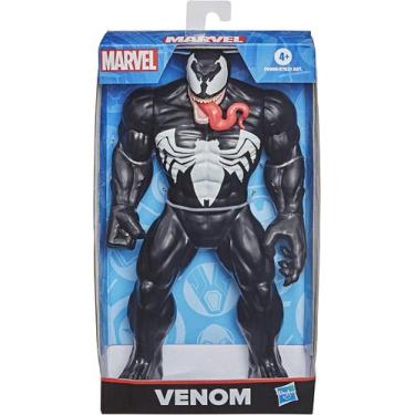 Imagem de Boneco Marvel Olympus - Venom -Hasbro, Preto, branco e vermelho, Branc