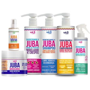 Imagem de Kit Widi Juba Máscara Shampoo Cond Encrespando Blend Bruma - Widi Care
