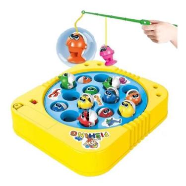 Imagem de Brinquedo Jogo Pega Peixe Pesca Maluca Pescaria Infantil - FUN GAME, G