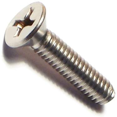 Imagem de Parafusos Phillips de máquina plana difíceis de encontrar 014973193232, 8-32 x 3/4, peça 100