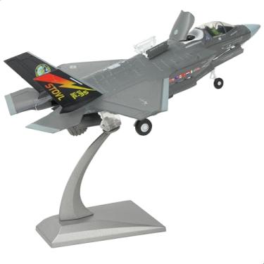 Imagem de NUOTIE US F-35B Lightning II 1/72 Scale Joint Strike Fighter Fighter Model DieCast Aircraft Military Display Collection Gifts