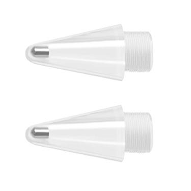 Imagem de ECSiNG 2 peças de ponta de caneta, peça de reposição, pontas transparentes de alta sensibilidade, compatíveis com Huawei M-Pencil (2ª geração)