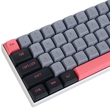 Imagem de iTastatur Teclas para jogos de 160 teclas, teclas PBT personalizadas Double Shot 60% perfil CSA com barra de espaço de 6,25u 7u para layout EUA/ISO 60% 65% 75% teclado mecânico (8008)