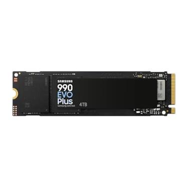 Imagem de Samsung SSD 990 EVO Plus 4TB, PCIe Gen 4x4 | Gen 5x2 M.2, velocidades de até 7.250 MB/s, armazenamento de atualização para PC/laptops, tecnologia HMB e Turbowrite inteligente 2.0, (MZ-V9S4T0B/AM)