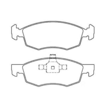 Imagem de Pastilha De Freio Grand Siena 1.4 Dianteira Sistema Teves Pistao Ferro