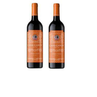 Imagem de Kit Vinho Casal Garcia Português Tinto Seco 750ml 2 unidades