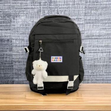 Imagem de Mochila Escolar Infantil Resistente Menina Juvenil Linda Grande Femini