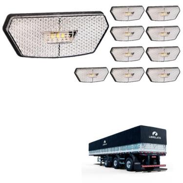 Imagem de 10 Lanterna Diamante Librelato LED Cristal Saída Fios - DW Componentes
