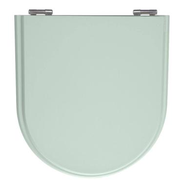 Imagem de Assento Laqueado Calypso Verde Água Tampa Para Vaso Incepa