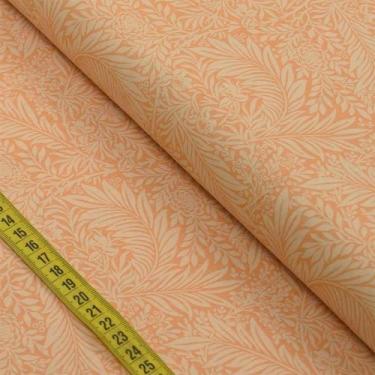 Imagem de Tecido Estampado para Patchwork - Modern Flowers : Folhagem Laranja (0