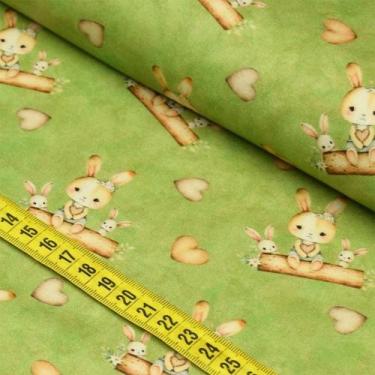 Imagem de Tecido Estampado Para Patchwork - Páscoa DP045 (0,50x1,50) - Fabricart