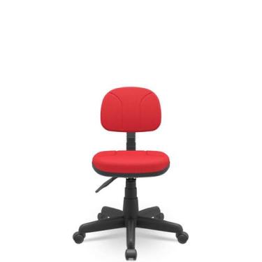 Imagem de Cadeira Secretária Operativa Poliéster Giratória com Ajuste de Altura,