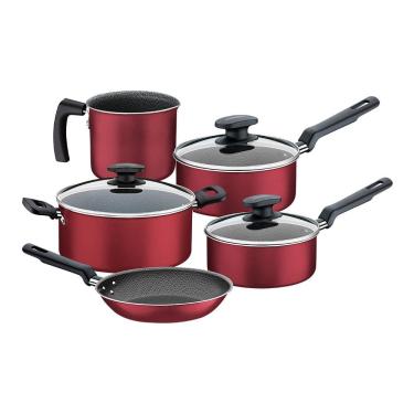 Imagem de Jogo de Panelas Tramontina Loreto 20399782 Vermelho