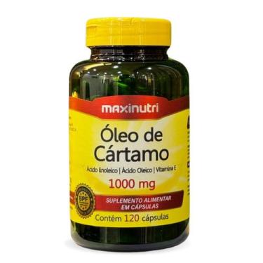Imagem de Óleo de Cartamo Ácido Linoleico Ácido Oleico e Vitamina E 1000mg 120 c