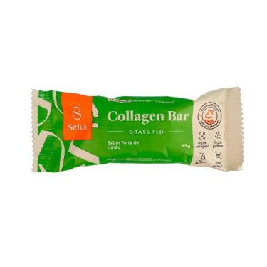 Imagem de Barra de Proteína Collagen Bar Torta de Limão Selvs - 45g