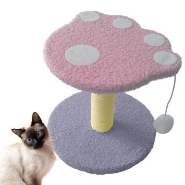 Imagem de Arranhador para Gatos Bola Brincadeira Arranhar Brincar Pet Shop Sisal