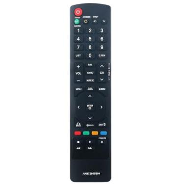 Imagem de AKB72915204 Controle remoto de substituição compatível com LG LCD LED TV 50PK250 26LE5300 22LE5300 32LD450 37LE5300 37LD450 32LD350 42PJ250 47LD520 42LD520 20 47 LD450 55LD520 42LD450 60PK200 47LD450C