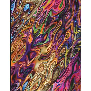 Imagem de Cornell Notes XL Notebook: 8.5x11, 250 page, Extra Large Cornell Notebook: Cornell Notebook - Cornell Note Taking System - Abstract Art Cover Design
