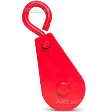 Imagem de Moitão Roldana Para Elevação De Cargas Suporta Até 100kg - Idea