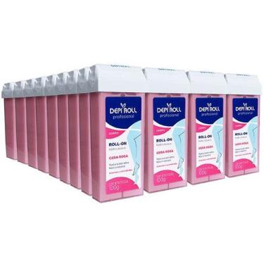 Imagem de Depilatorio Depiroll RollOn 100g Rosa Kit Com 36 Un - Depi Roll