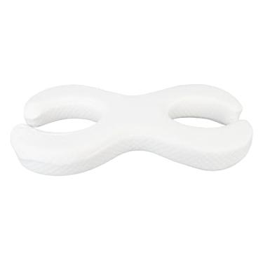 Imagem de Travesseiros de Espuma Viscoelástica, Travesseiro de Rosto Oco Duplo C, Travesseiro de Dormir Lateral, Travesseiro de Cama, Lado de Trás do Estômago para Dormir, Travesseiro