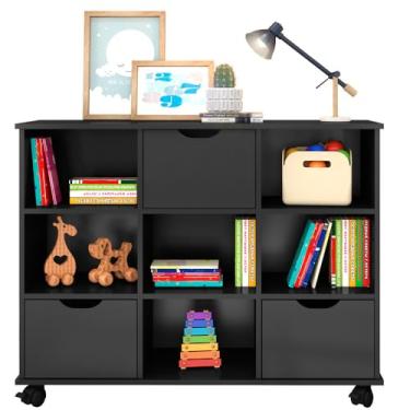 Imagem de Nicho Organizador com Rodízios 3 Gavetas Preto - Mpozenato