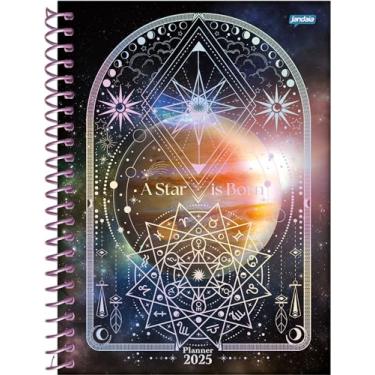Imagem de Jandaia - Agenda Planner Universitário Capa Dura 192 Páginas Mystic 2025 Estrela