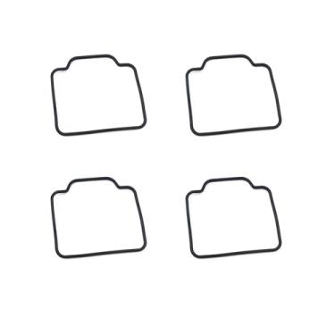 Imagem de Kit de reparo de carburador assento de agulha flutuante com diafragma a vácuo compatível com a versão SR400 1992-2000 (4 gaxetas)