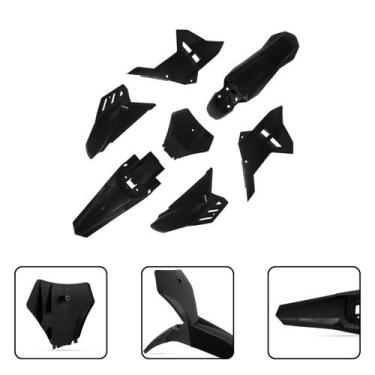 Imagem de Kit Plástico Biker Completo My25 Crf 230 2008 a 2021, Preto
