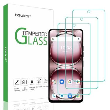 Imagem de beukei (Pacote com 3 protetores de tela projetados para UMIDIGI Note 100 5G, vidro temperado, sensível ao toque, dureza 9H