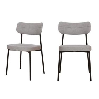 Imagem de Kit com 2 Cadeiras para Sala de Jantar Mona Yescasa