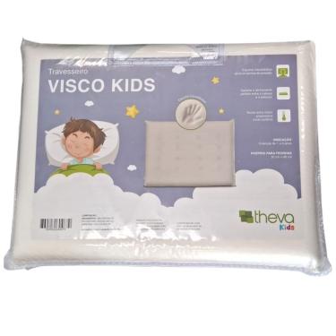 Imagem de Travesseiro Visco Kids  30X40 cm Viscoelástico Theva