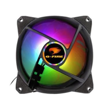 Imagem de Cooler Para Gabinete Fan Ew2012A Multicolor 12 Cm - G-FIRE