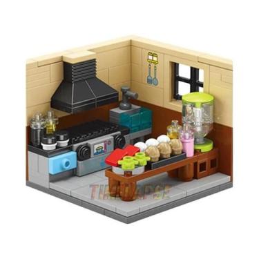 Imagem de Kit de Blocos de Construção DIY - Arquitetura, Filme Clássico e Vista 