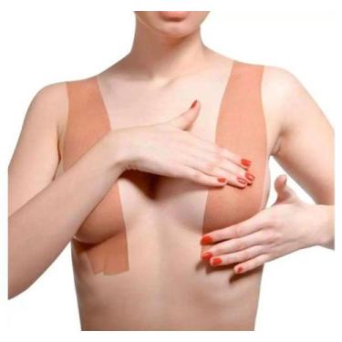 Imagem de Fita Adesiva Levanta Peito Seios Sutiã Invisível Push Up Sutiã Adesivo