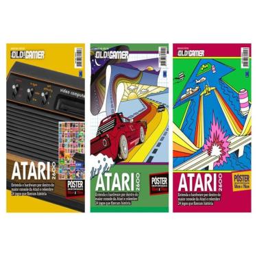 Imagem de Superpôster Old!Gamer - Atari 2600 - Arte A + B + C
