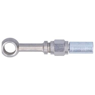 Imagem de 4pcs M10 Aço Inoxidável 0 ° Freio de Freio de Base de Banjo para & - Adaptadores de Mangueira de Moto e Freio de Carro