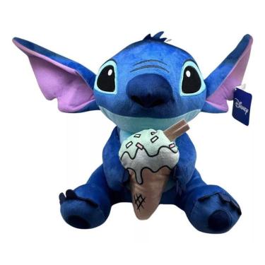 Imagem de Pelucia Stitch Com Sorvete Disney 30Cm - Fun F0189-0 Fun