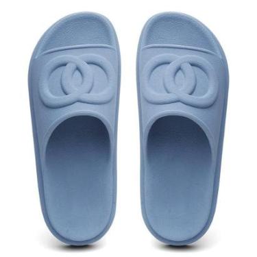 Imagem de Chinelo Feminino Papete Sandália Ortopédica Leve Conforto Dia a Dia-Feminino