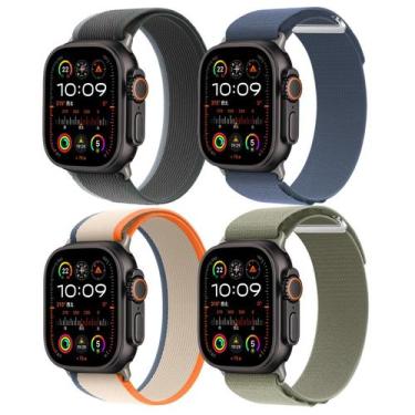 Imagem de Pulseiras de nylon compatíveis com Apple Watch Ultra 2/Ultra - BENPNIU