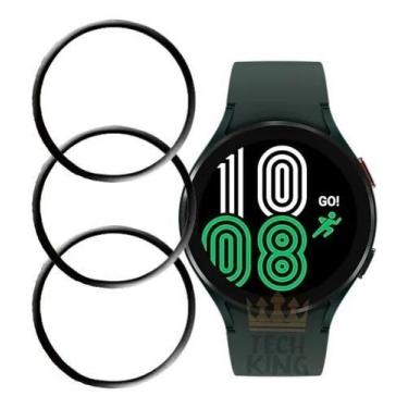 Imagem de Kit 3 Película Nano 3d Anti Risco Samsung Watch4 44mm (r870) - TECH KI